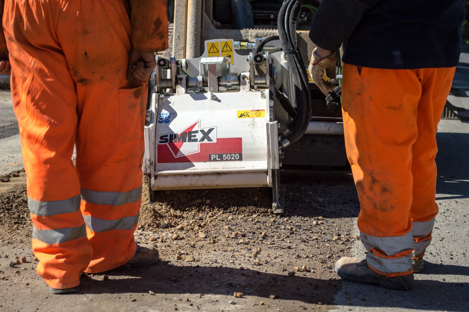 Asphalt paving machine BITEM